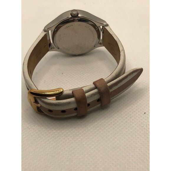 Fossil BQ1590IE Women's Leather Analog Silver Dial Quartz Genuine Watch HO340 - Picture 9 of 9